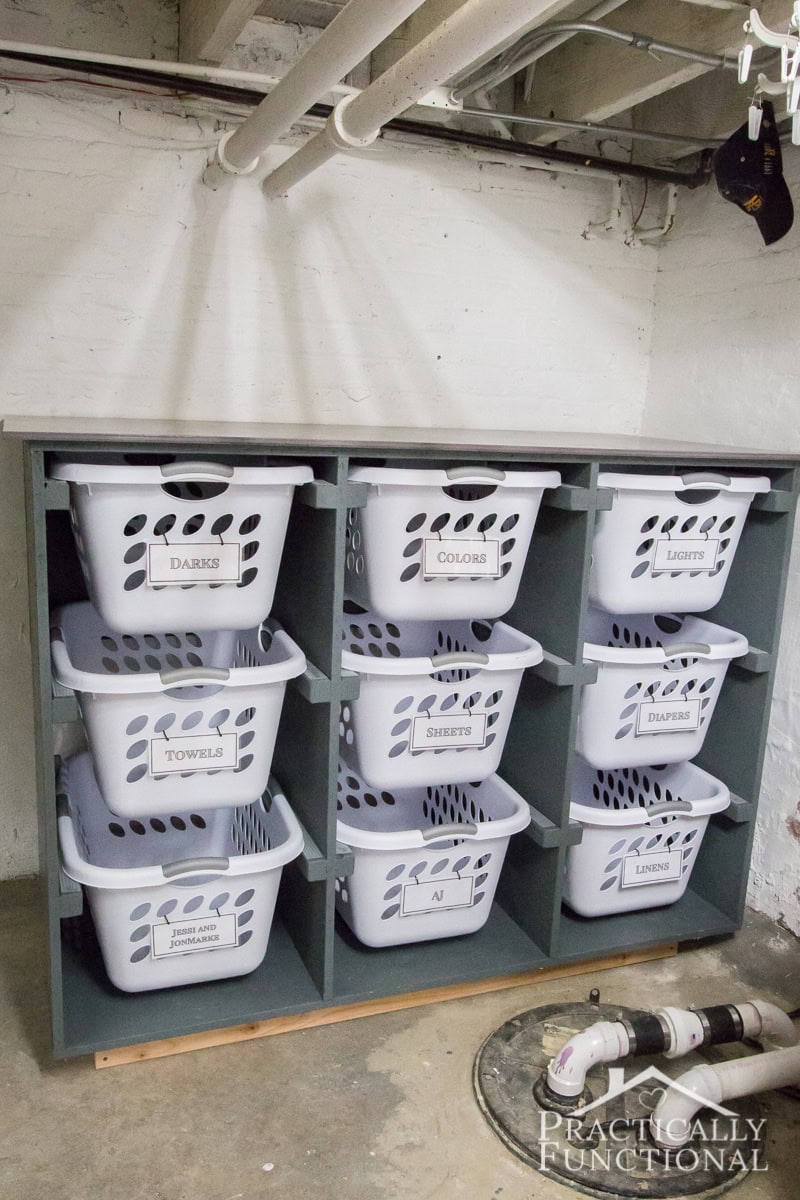 Laundry best sale basket rack